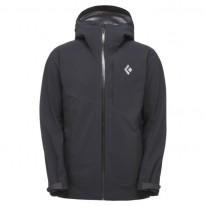 Гірськолижна чоловіча мембранна куртка Black Diamond Recon Stretch Ski Shell (Black, S) (BD K6HI.015-S)